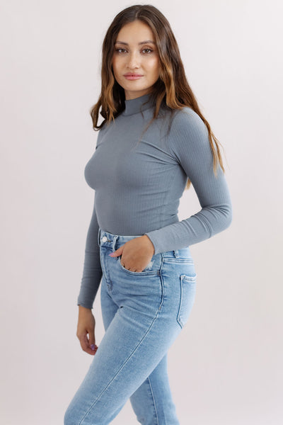 Free People | The Rickie Top | Grey Haze - Poppy and Stella