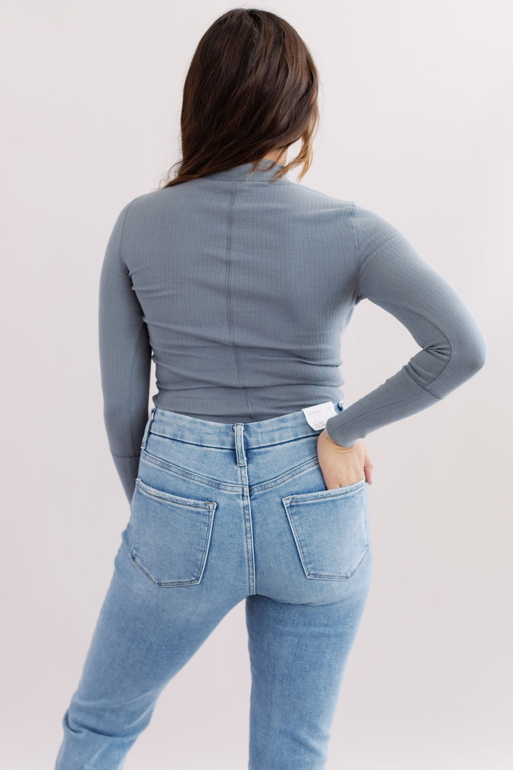 Free People | The Rickie Top | Grey Haze - Poppy and Stella