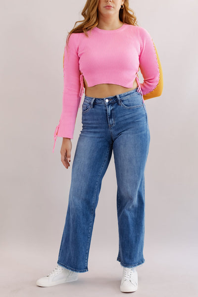 Olivia High Rise Trouser Jean - Poppy and Stella