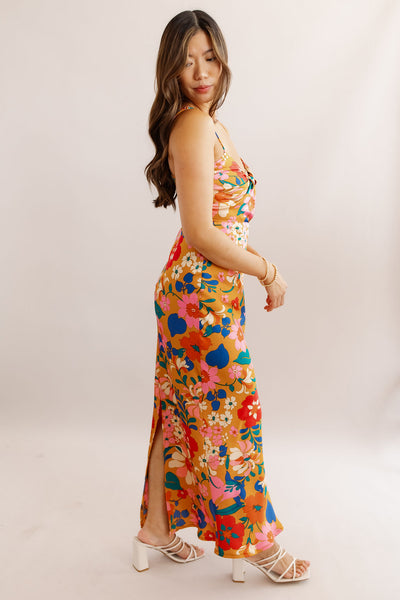 Farrah Front Twist Maxi Dress - Poppy and Stella