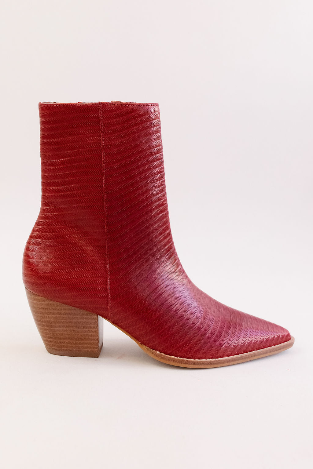 Matisse | Caty Ankle Boot | Cherry Rope Leather - Poppy and Stella