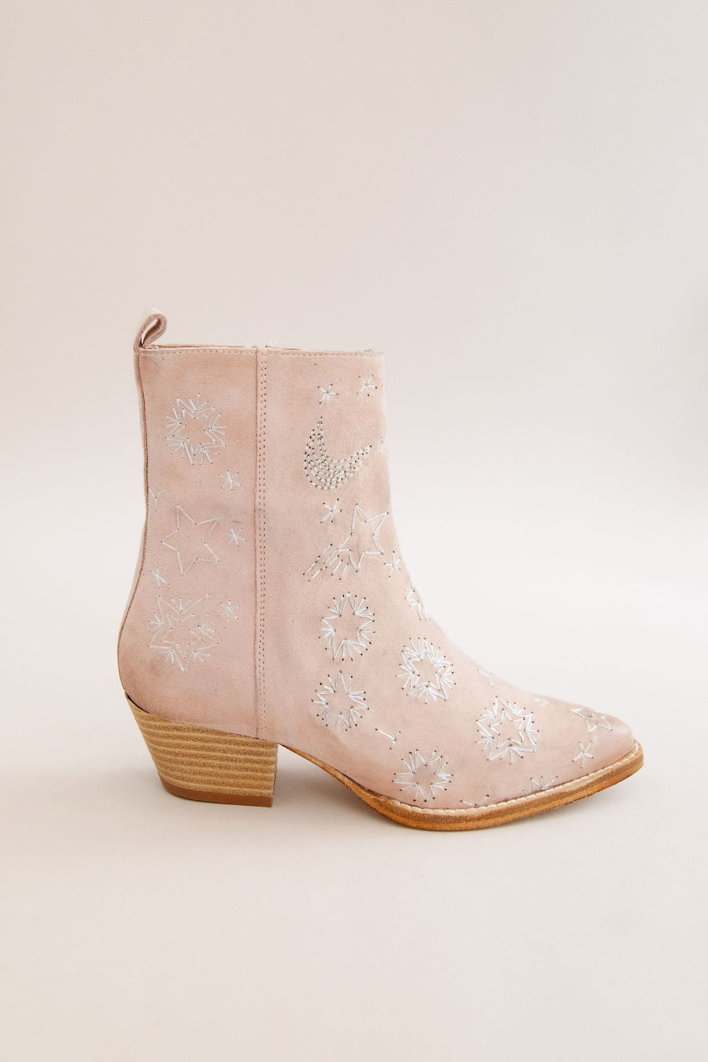 Free People | Bowers Embroidered Boot | Perfect Pink - Poppy and Stella