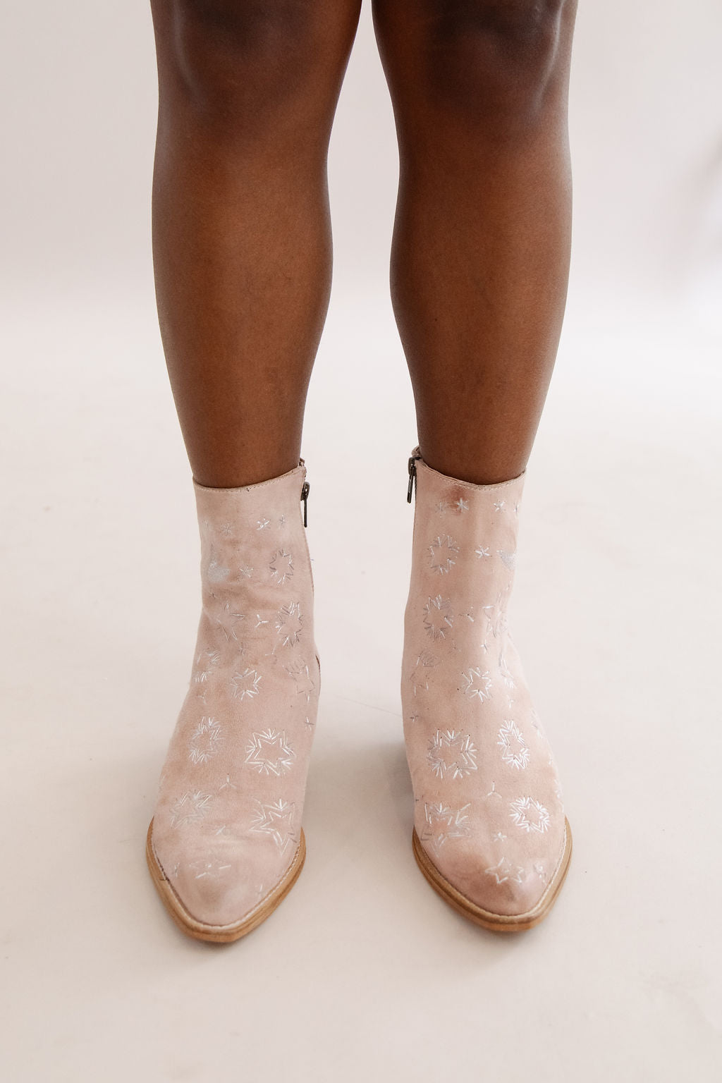 Free People | Bowers Embroidered Boot | Perfect Pink - Poppy and Stella
