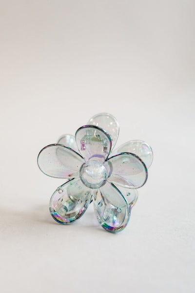 Iridescent Flower Claw Clips - Poppy and Stella