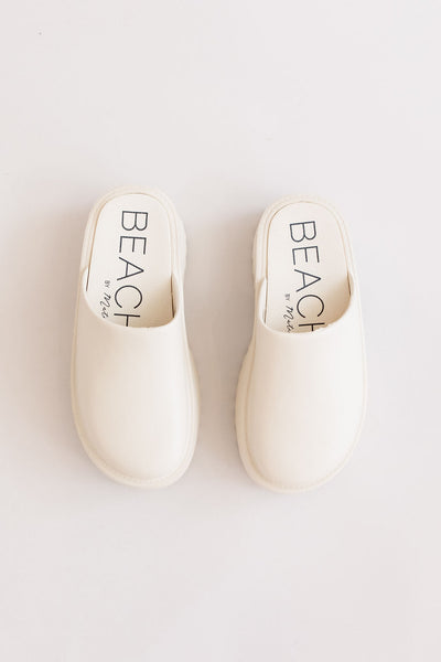 Matisse | Ventura Platform Mule | Beige - Poppy and Stella