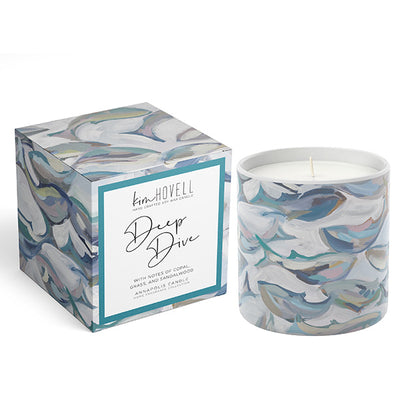 Annapolis Candle | Kim Hovell 8oz Candle | Deep Dive - Poppy and Stella