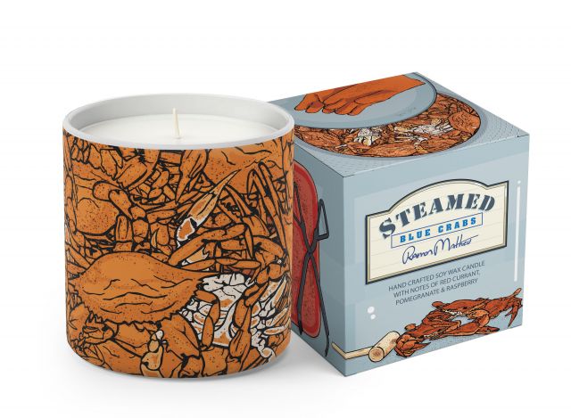 Annapolis Candle | Blue Crabs 8oz Candle | Steamed - Poppy and Stella