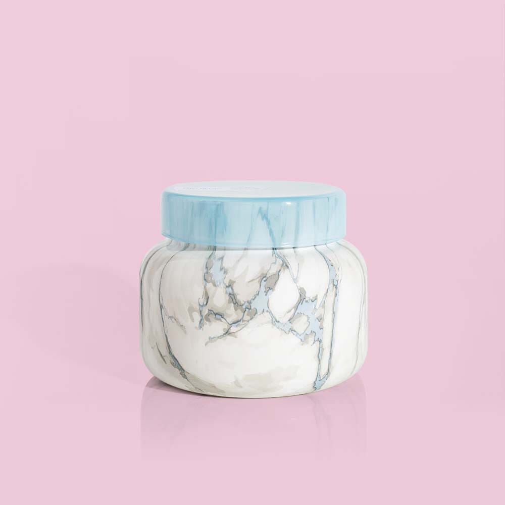 Capri Blue | 19 oz. Marble Jar | Blue Jean - Poppy and Stella