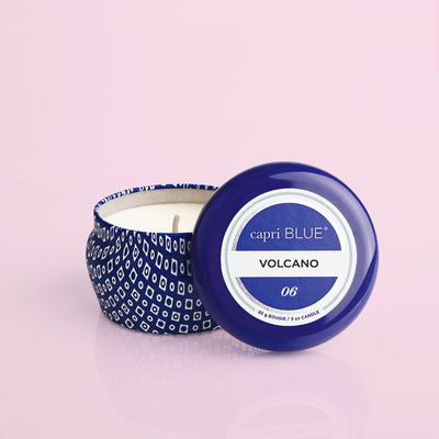 Capri Blue | 3 oz. Blue Mini Tin | Volcano - Poppy and Stella
