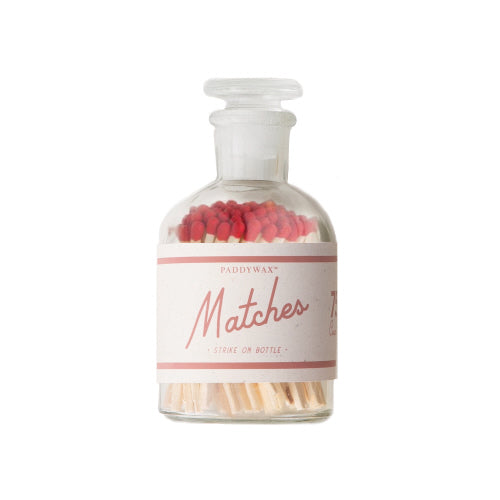 Paddywax | Bottle of Matches | Red - Poppy and Stella