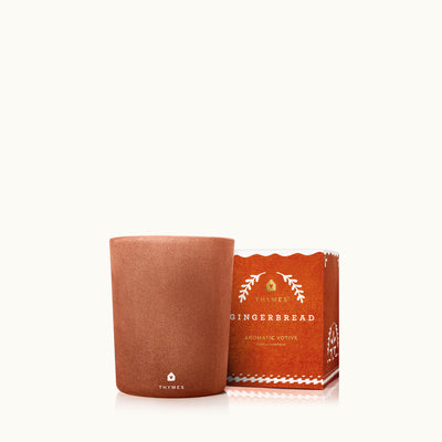 Thymes | Gingerbread Votive Candle | 2oz - Poppy and Stella