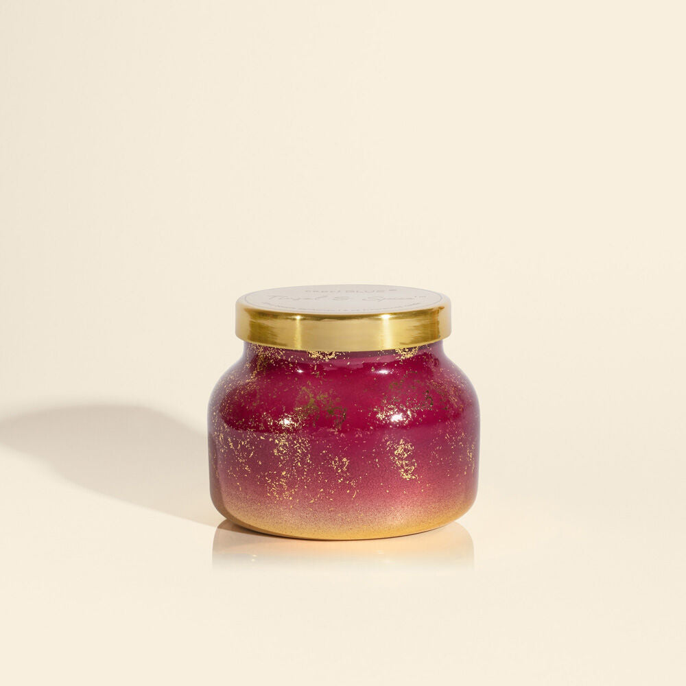 Capri Blue | 8 oz Glimmer Jar | Tinsel & Spice - Poppy and Stella