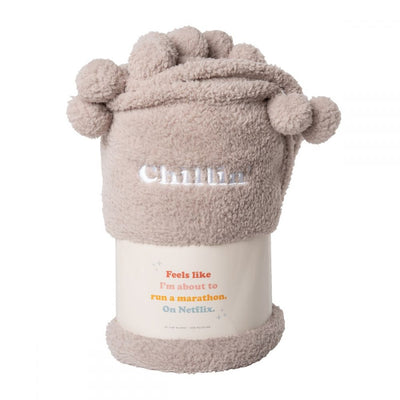 All The Feels Pom Pom Blanket | Asst. - Poppy and Stella