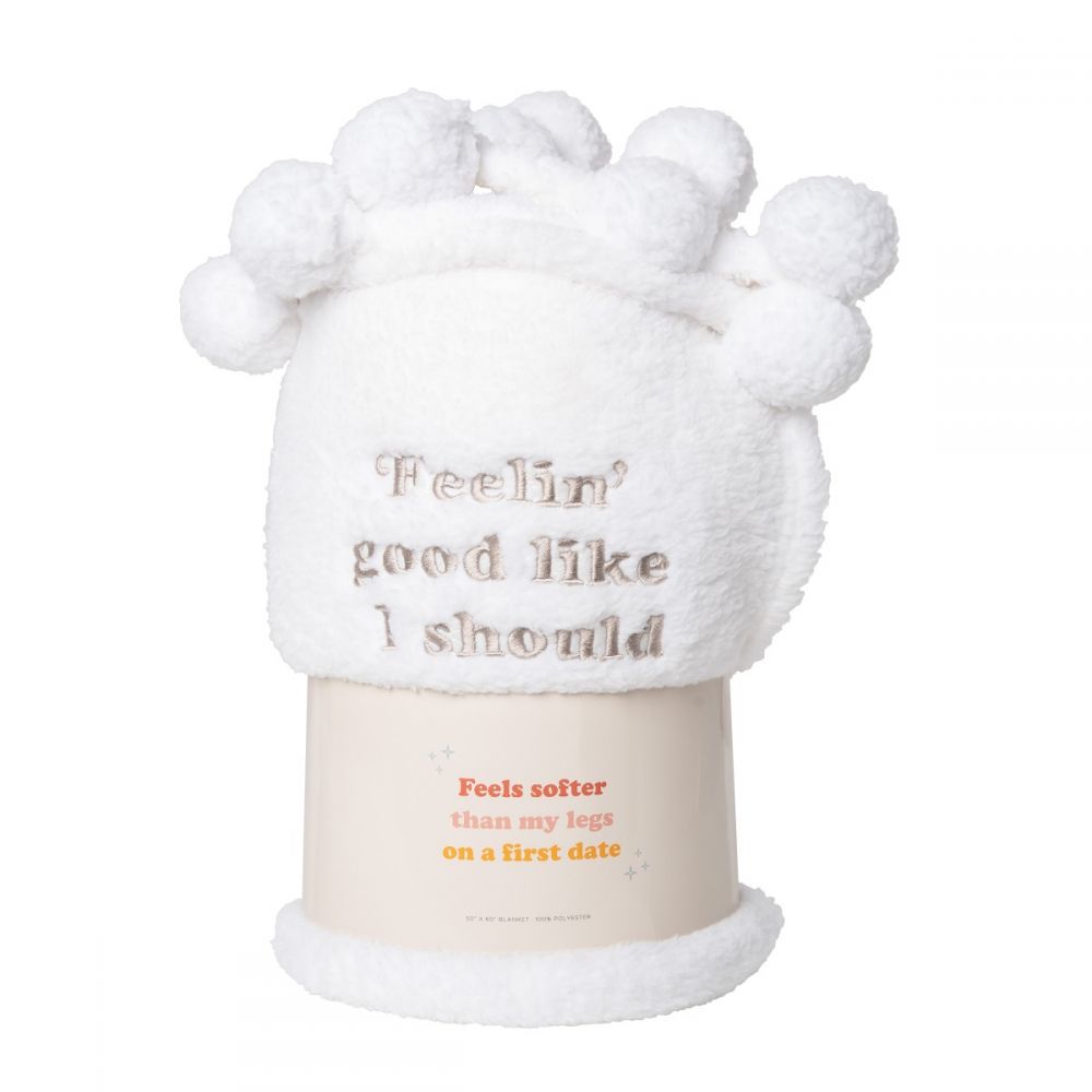 All The Feels Pom Pom Blanket | Asst. - Poppy and Stella