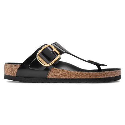 Birkenstock | Gizeh Big Buckle | High-Shine Black