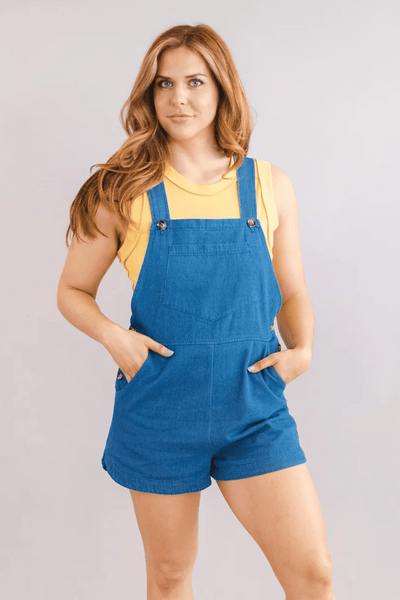 FRNCH | Joanne Overall Romper - Poppy and Stella