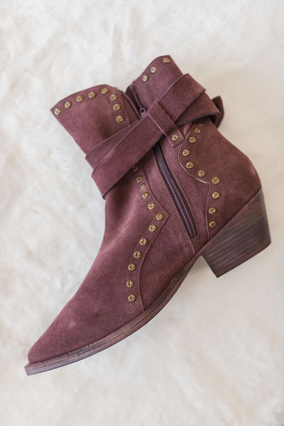 Free People | Billy Western Pointed Toe Boot | Fig - Poppy and Stella