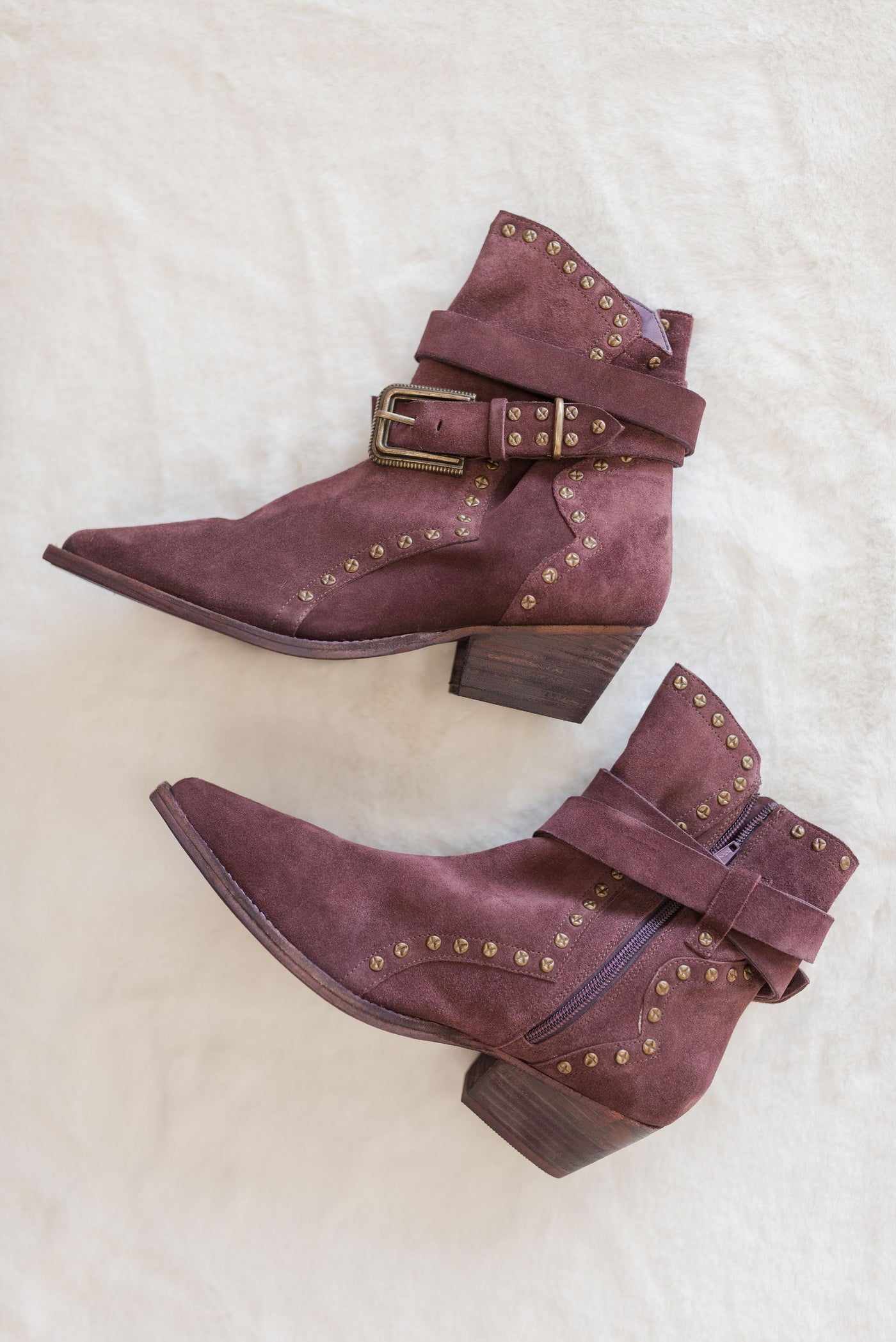 Free People | Billy Western Pointed Toe Boot | Fig - Poppy and Stella