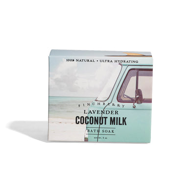 Lavender Coconut Milk Bath Soak - Poppy and Stella