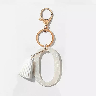 Tasseled Keychain | Misc Letters - Poppy and Stella