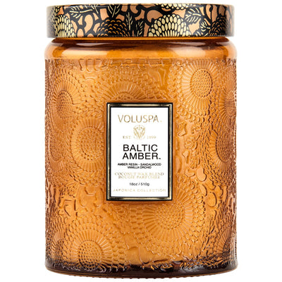 Voluspa | Baltic Amber | Large Jar - Poppy and Stella