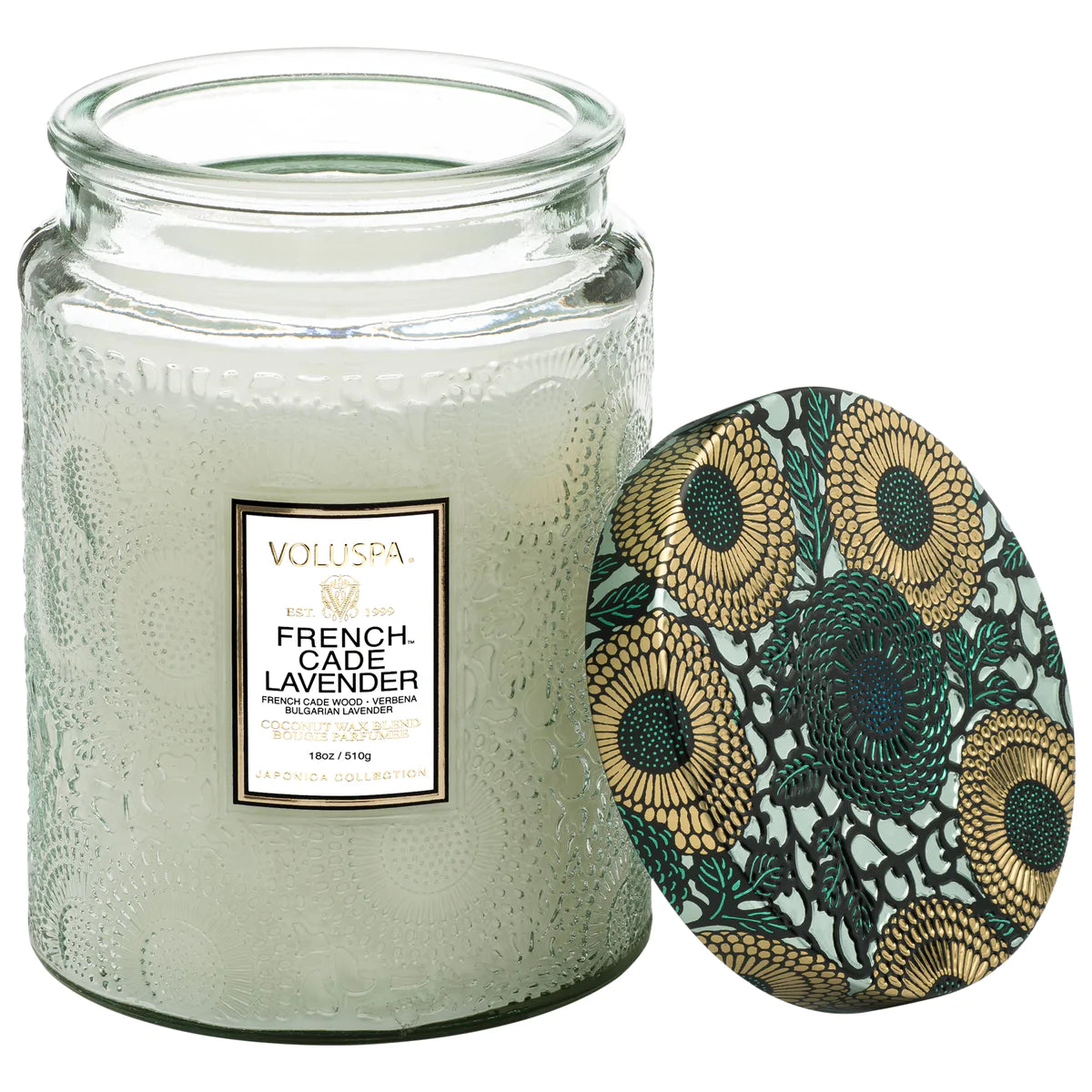 Voluspa | French Cade Lavender | Large Jar Candle