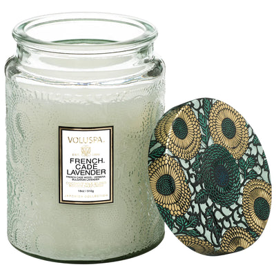 Voluspa | French Cade Lavender | Large Jar Candle