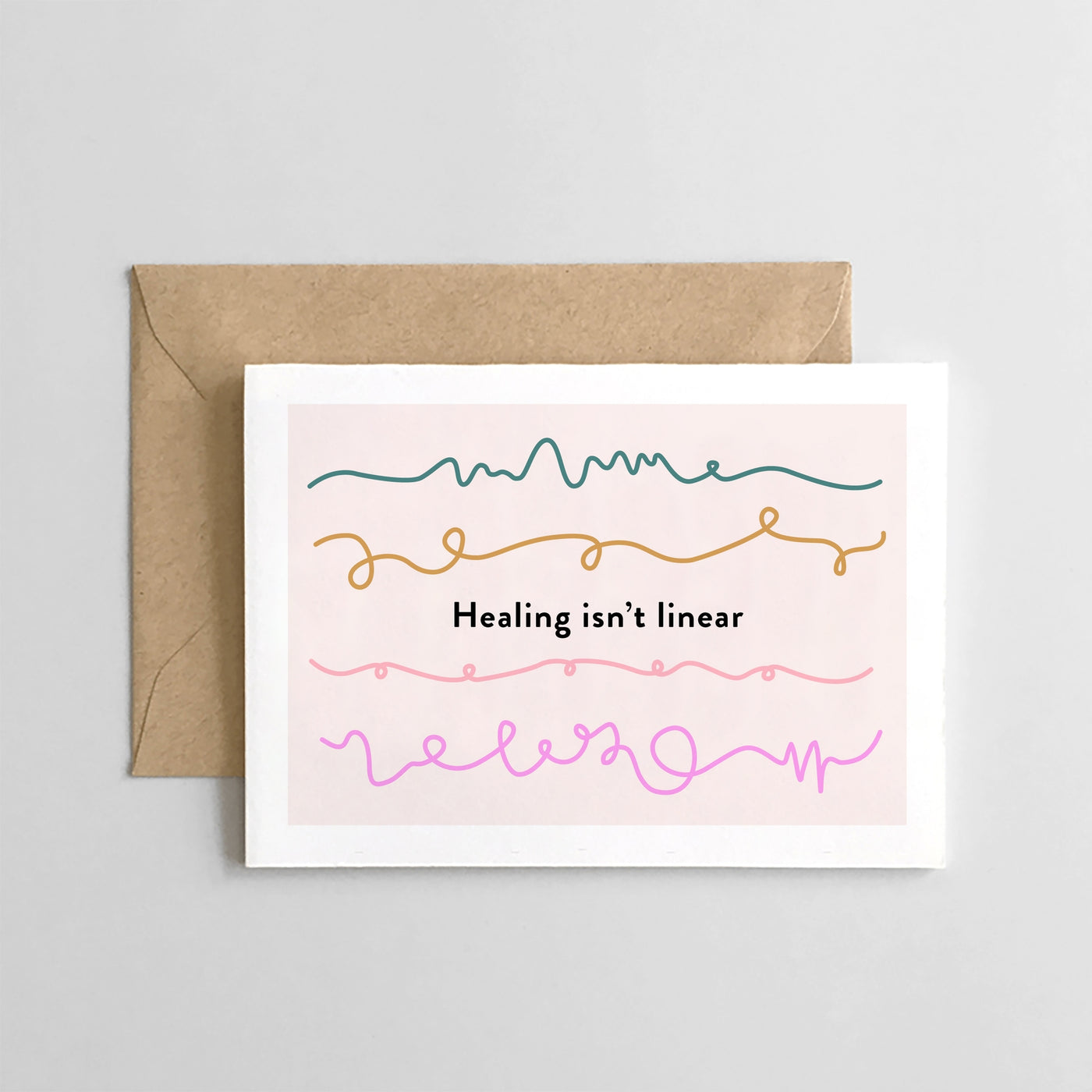 Card | Healing Isn't Linear