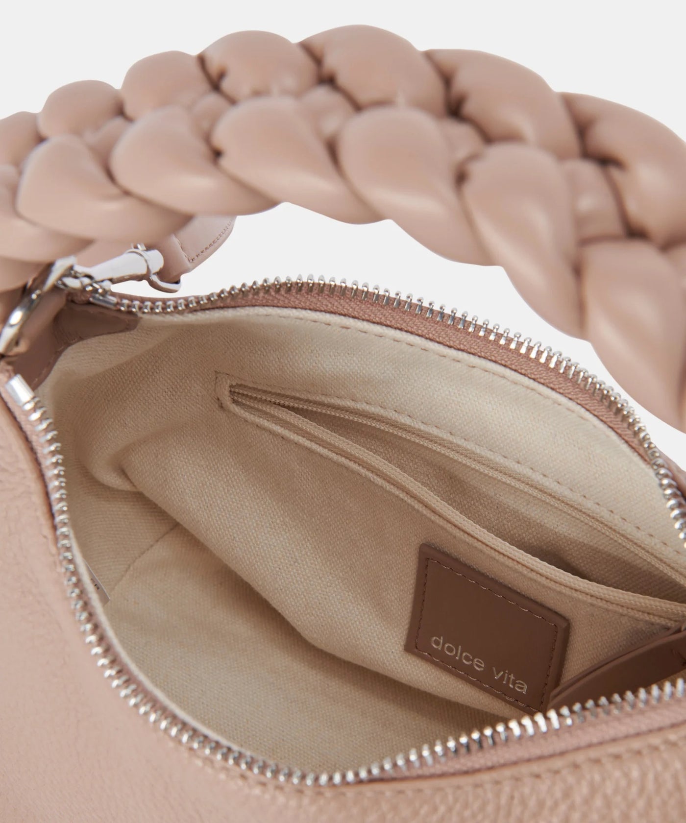 Dolce Vita | Pippa Handbag | Cafe Pebble - Poppy and Stella