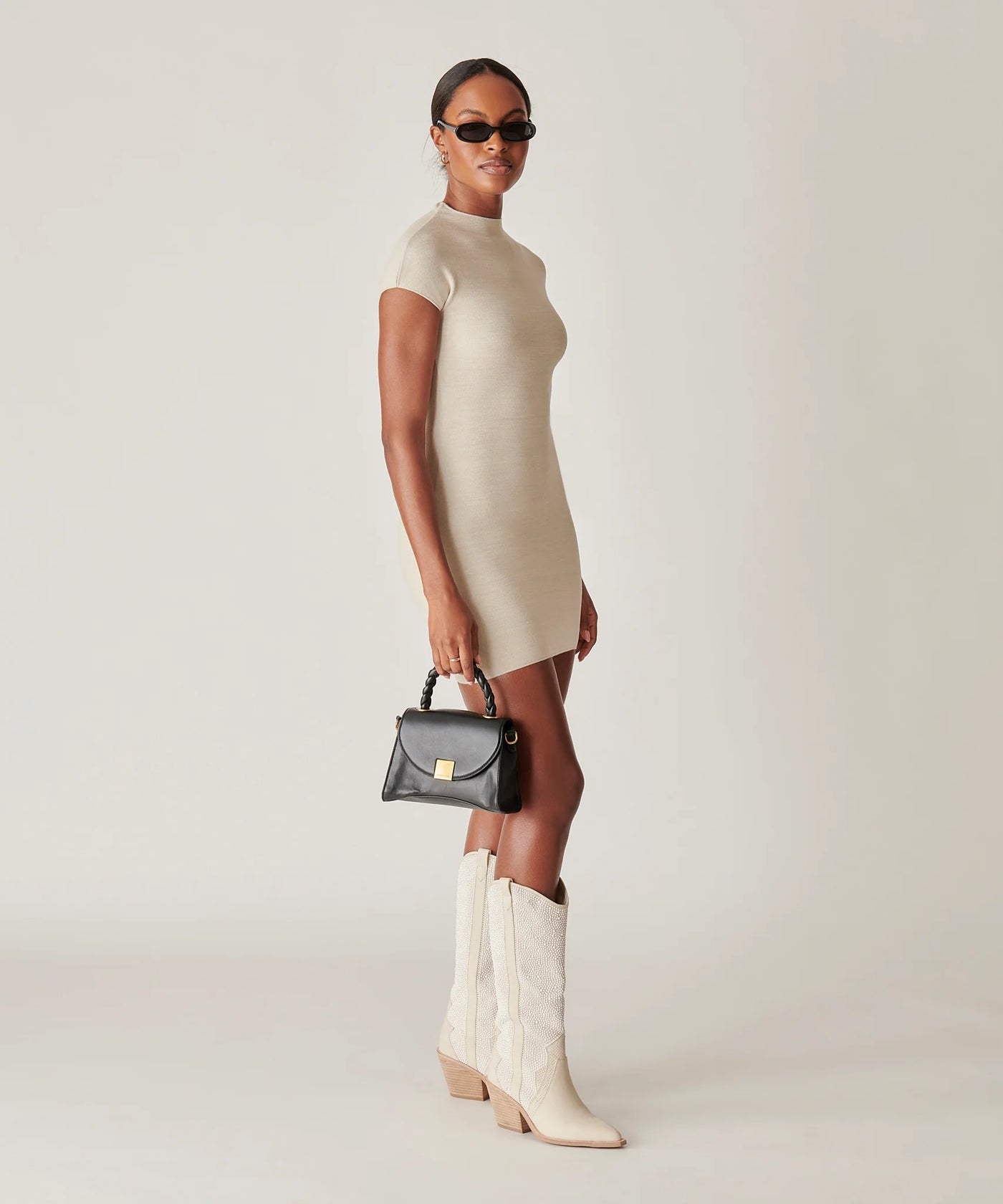 Dolce Vita | Tatum Handbag | Black - Poppy and Stella