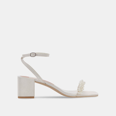 Dolce Vita | Zalima Heels | Vanilla Pearls