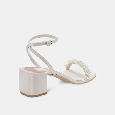 Dolce Vita | Zalima Heels | Vanilla Pearls
