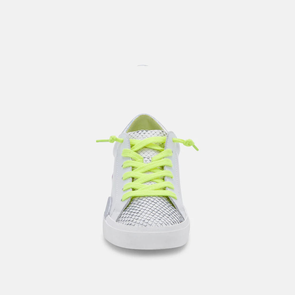 Dolce Vita | Zina Sneaker | Neon Multi Leather - Poppy and Stella