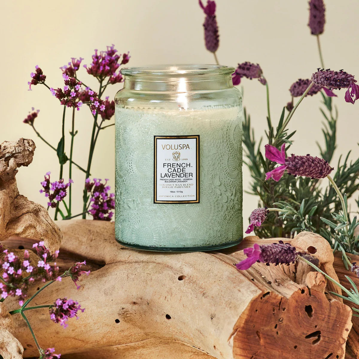 Voluspa | French Cade Lavender | Large Jar Candle