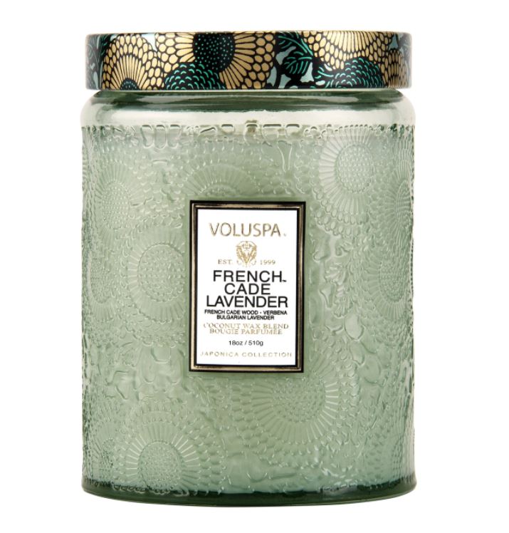 Voluspa | French Cade Lavender | Large Jar Candle