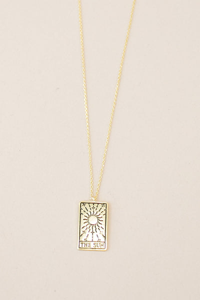 Tarot Card Pendant Necklace | Assorted - Poppy and Stella