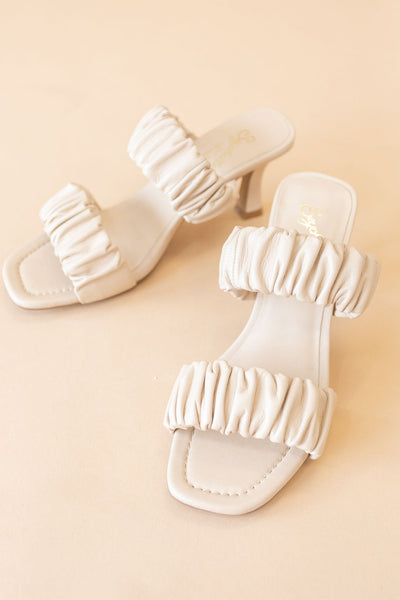 Seychelles | Leeward Heels | Ivory Leather - Poppy and Stella