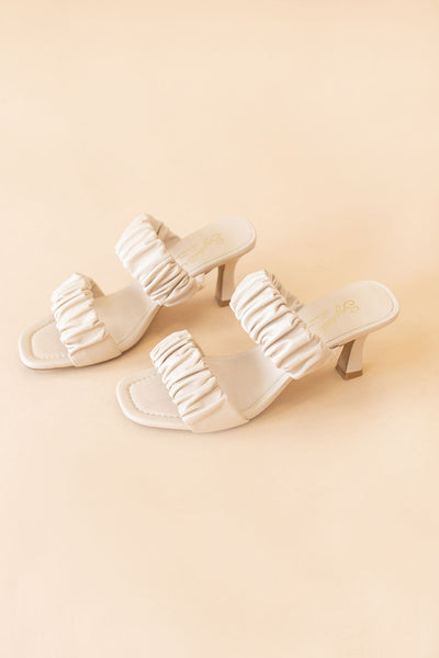 Seychelles | Leeward Heels | Ivory Leather - Poppy and Stella