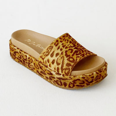 Matisse | Hideaway Platform Sandal | Leopard