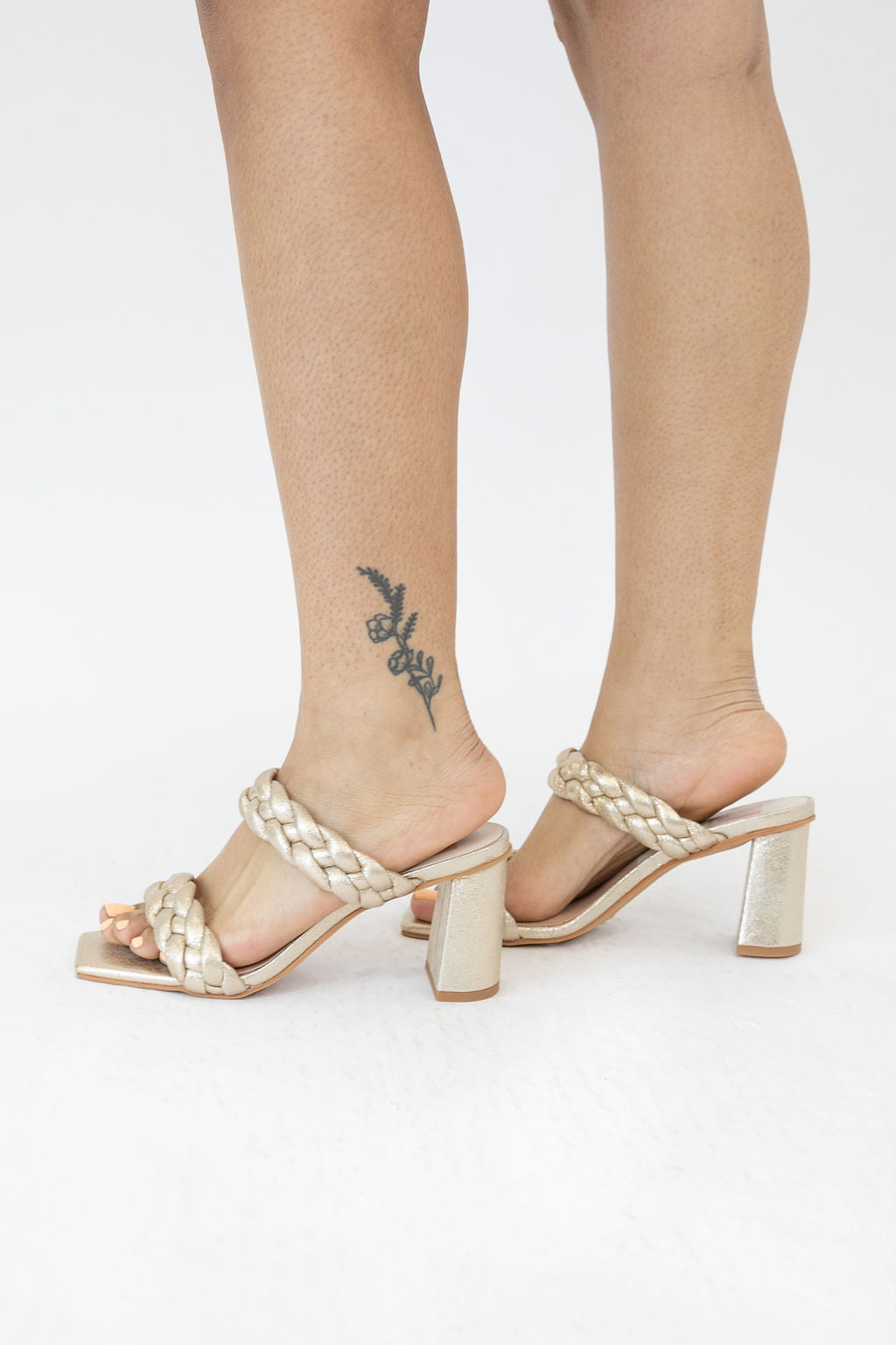 Dolce Vita | Paily Heels | Light Gold - Poppy and Stella