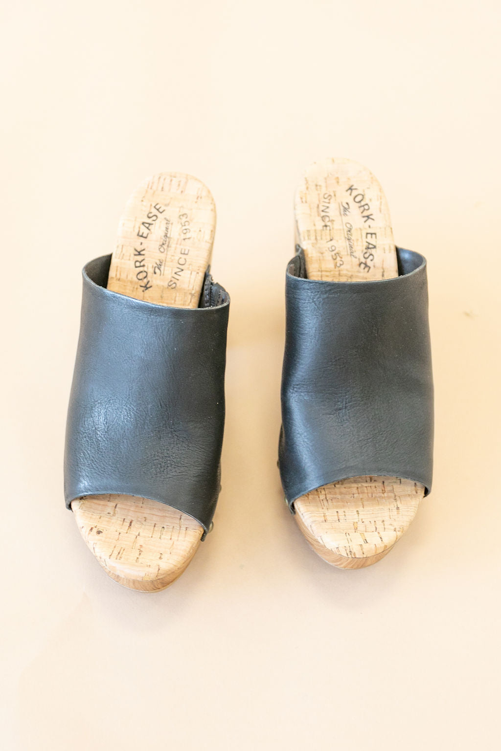 Kork-Ease | Danica Platform Sandal | Black - Poppy and Stella