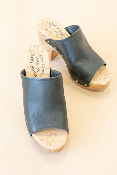 Kork-Ease | Danica Platform Sandal | Black - Poppy and Stella