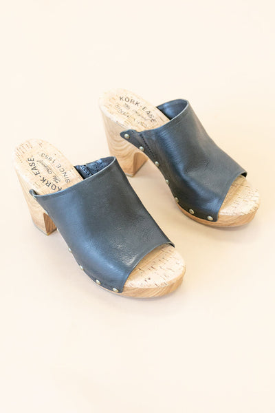 Kork-Ease | Danica Platform Sandal | Black - Poppy and Stella