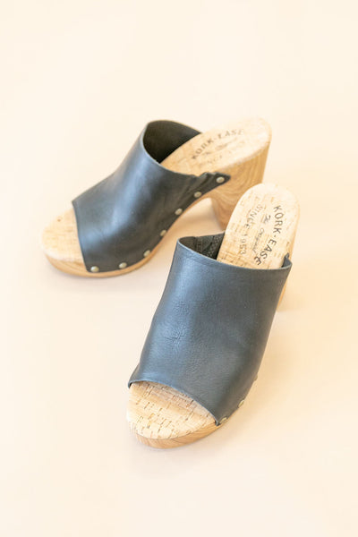Kork-Ease | Danica Platform Sandal | Black - Poppy and Stella