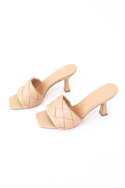 Shu Shop | Hurra Heeled Sandals | Taupe