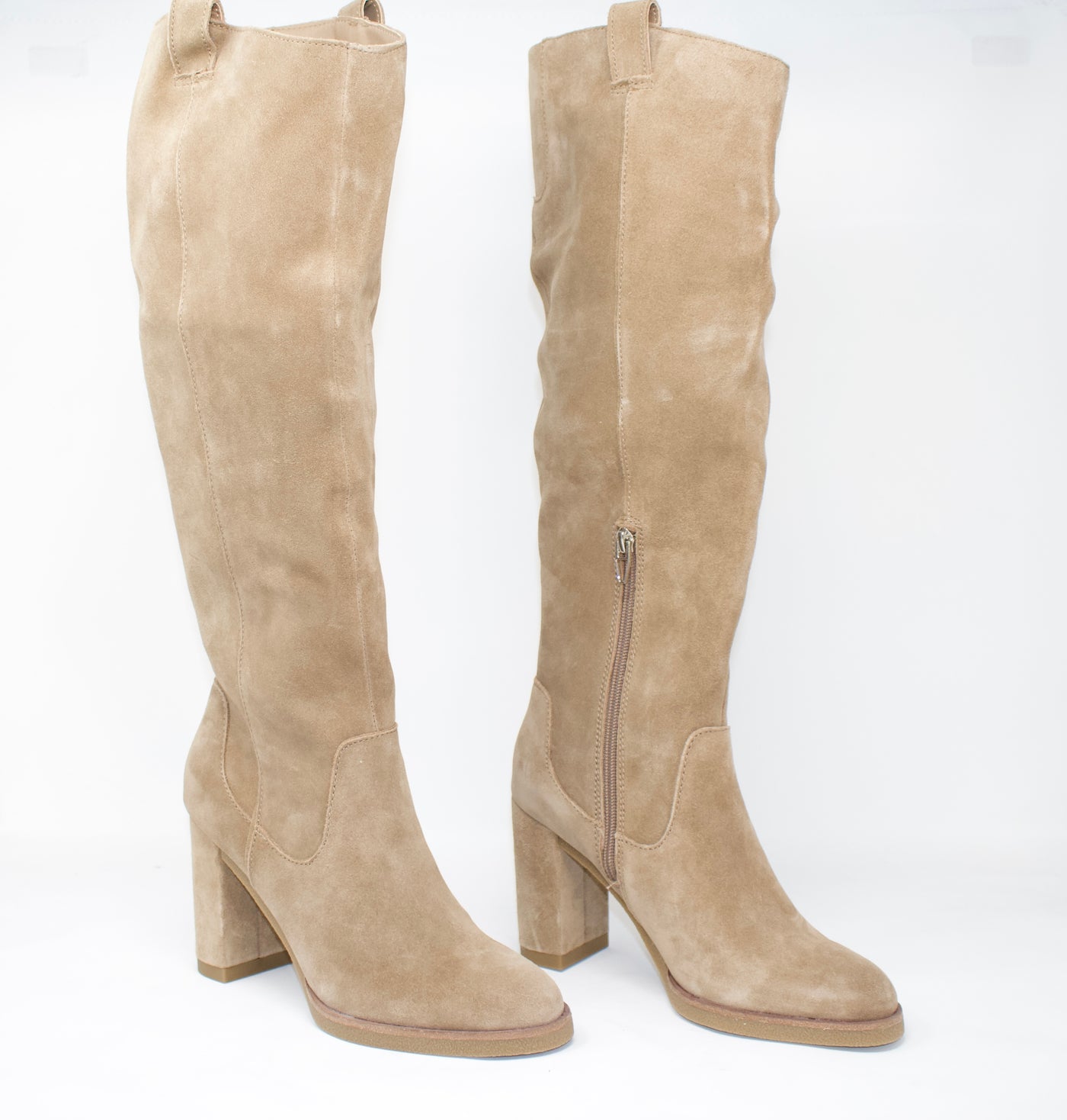 Dolce Vita | Sarie Boots | Truffle Suede - Poppy and Stella