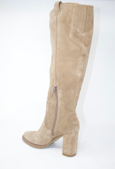 Dolce Vita | Sarie Boots | Truffle Suede - Poppy and Stella