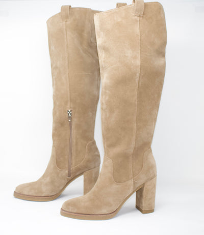 Dolce Vita | Sarie Boots | Truffle Suede - Poppy and Stella