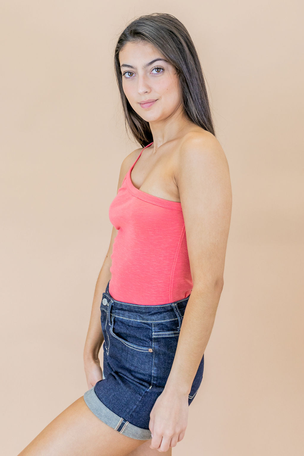 Free People | One Way Or Another Tank | Burnt Coral - Poppy and Stella