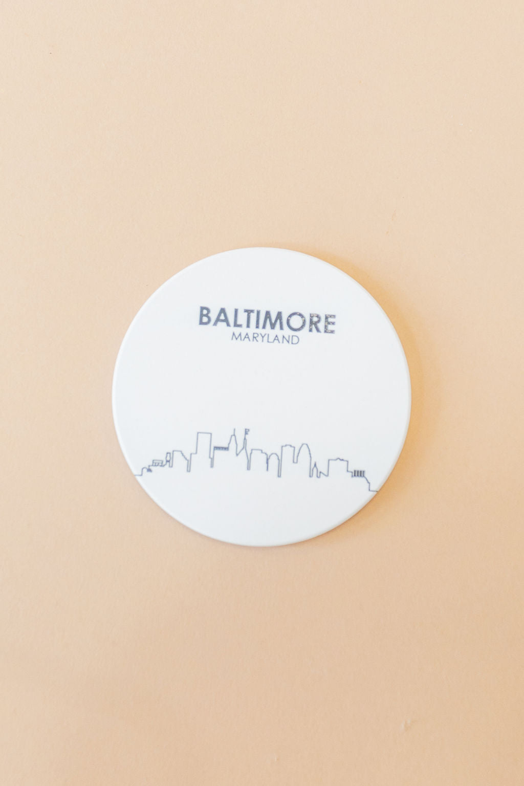 Coasters | Baltimore Skyline - Poppy and Stella